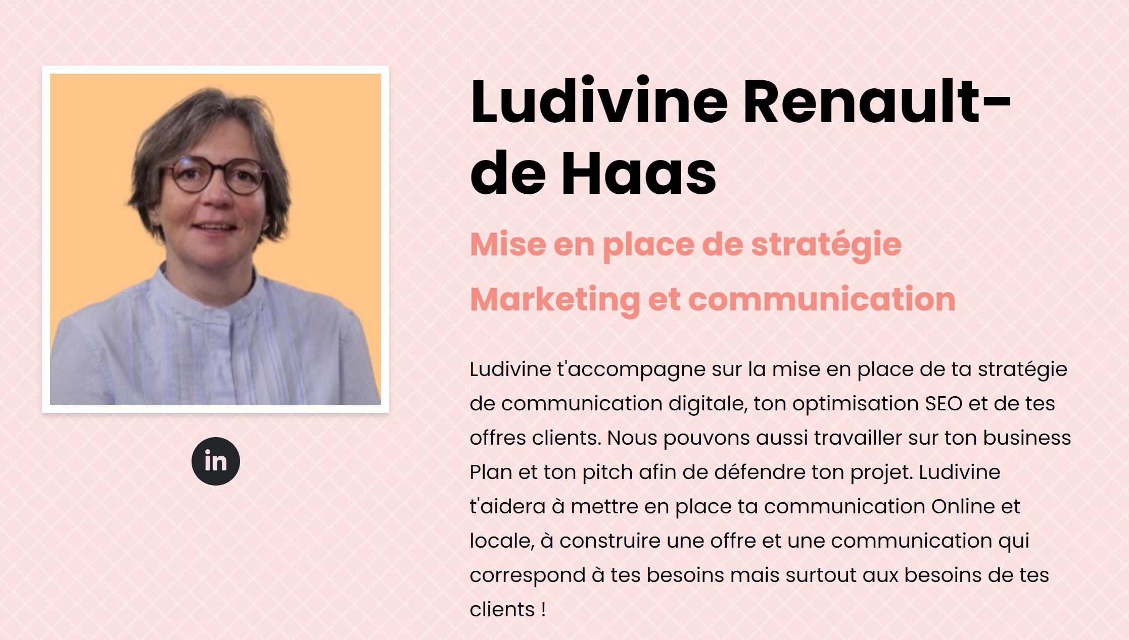 Ludivine formatrice chez Alfie