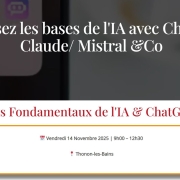 Formation chatGPT Claude