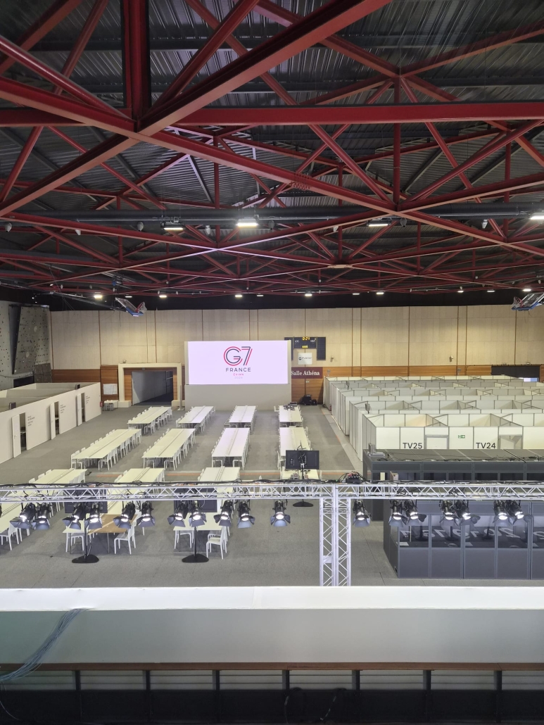 Centre presse G7